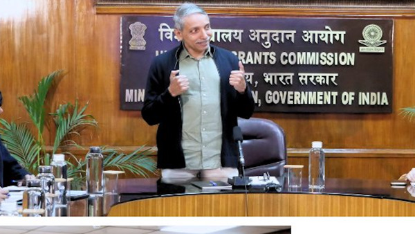 UGC Cheif M Jagdish Kumar