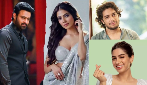 year eander 2024 Prabhas Malvika Mohanan to Junaid Khan Khushi Kapoor these new couples movie announced in this year