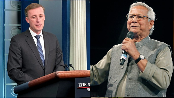 US NSA Sullivan calls Muhammad Yunus