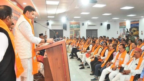 BJP appointed an observer on three districts will decide the names of Mandal and District President