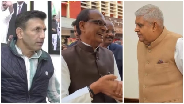 Jitu Patwari asked for resignation from Agriculture Minister Shivraj Chauhan VP Jagdeep Dhankhar