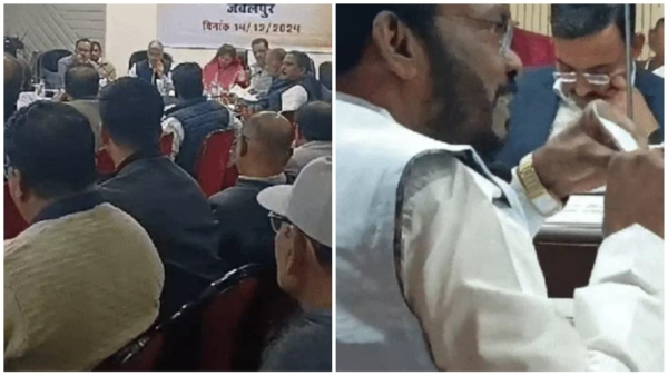 Displeasure over the functioning of BJP MLA Omprakash Dhurve Mohan Yadav government