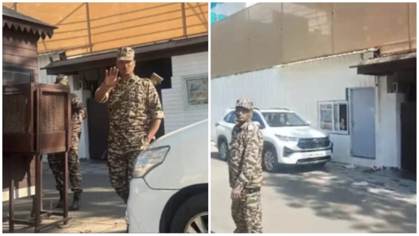 Income Tax Department raided the premises of Trishul Construction Company owner Rajesh Sharma