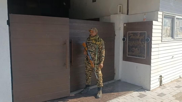 Trishul Construction Rajesh Sharma Builder and Vishwanath Sahu Income Tax Department got CCTV Trishul Construction Rajesh Sharma Builder and Vishwanath Sahu Income Tax Department got CCTV