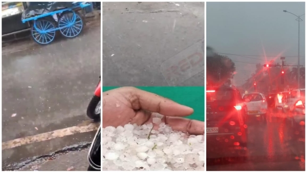 Possibility of hailstorm and lightning in the next three hours Meteorological Department
