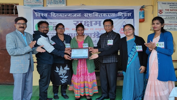 Chhindwara Disabled people need equality not sympathy Brand Ambassador Deepak Raj Jain