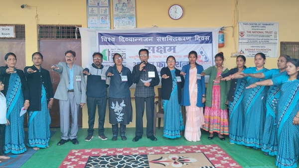 Chhindwara Disabled people need equality not sympathy Brand Ambassador Deepak Raj Jain