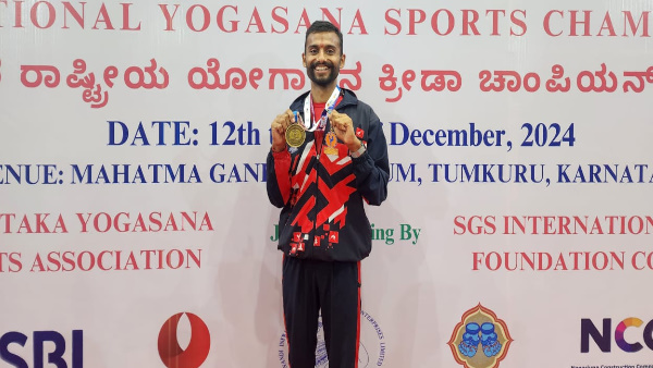 Sumeer of Dehradun did wonders in national level competition student won gold in yoga Sumeer of Dehradun did wonders in national level competition student won gold in yoga