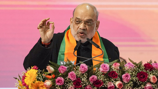 Amit Shah in Slum Dwellers Summit Amit Shah in Slum Dwellers Summit