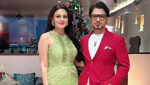 Anupam Mittal and his wife Anupam Mittal and his wife