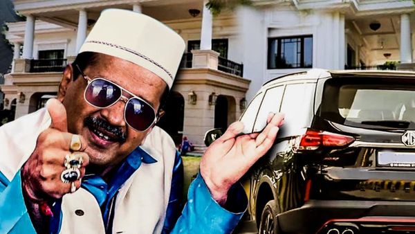 Arvind Kejriwal Poster war BJP