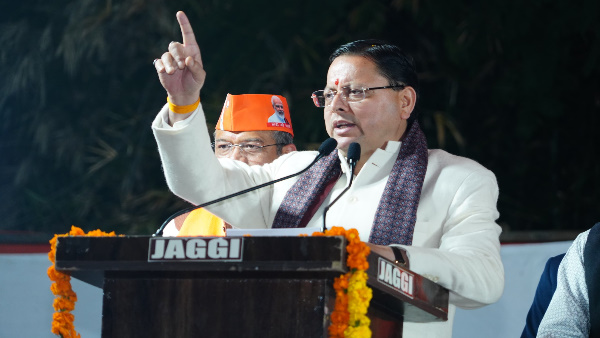 CM pushkar Dhami strong attack Congress civic elections said big About Ram fatwa Muslims appeasement