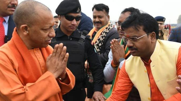 CM Yogi and Chandrabhan Paswan