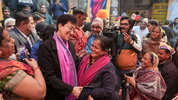 Delhi Chunav CM Atishi Nomination Delhi Chunav CM Atishi Nomination