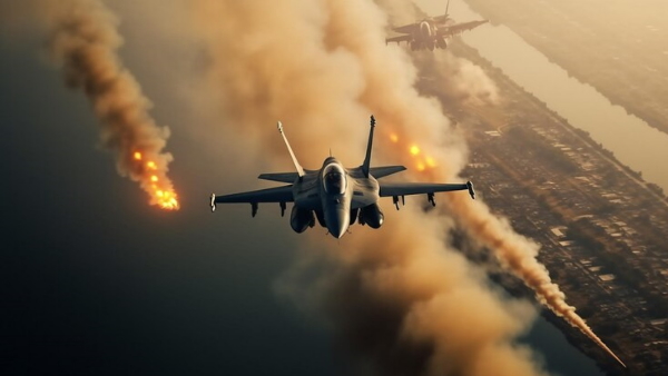 US-China fighter jets airbase preparations US-China fighter jets airbase preparations