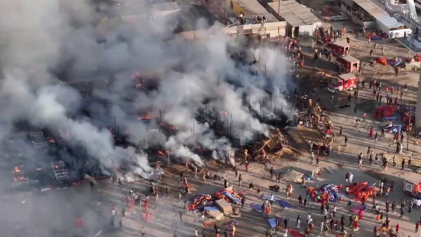 Fire in Mahakumbh 2025 Fire in Mahakumbh 2025