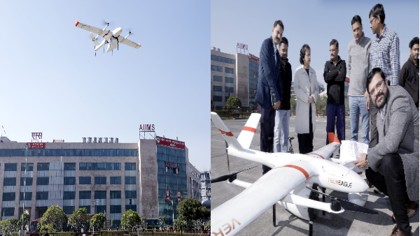 Drone reached Haridwar jail with medicines for prisoners returned blood samples know what matter