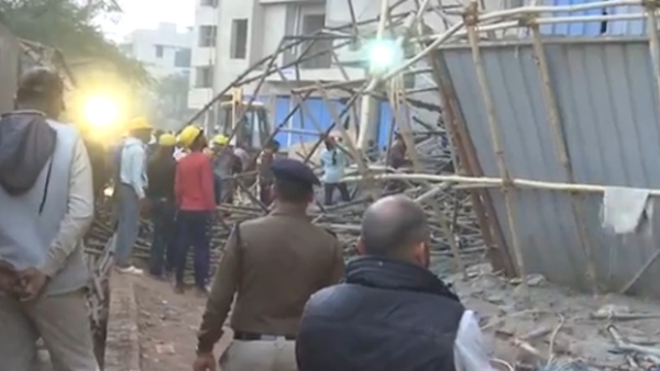 Raipur building collapses