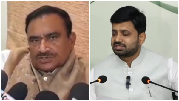 Bhupendra Singh statement on Saurabh Sharma Hemant Katare accused of holding press conference manage