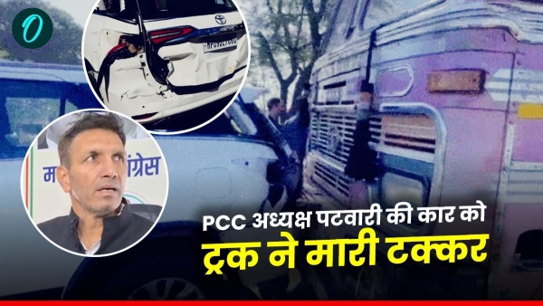 MP Congress Jitu Patwari car meets with an accident on Bhopal-Indore highway Sehore
