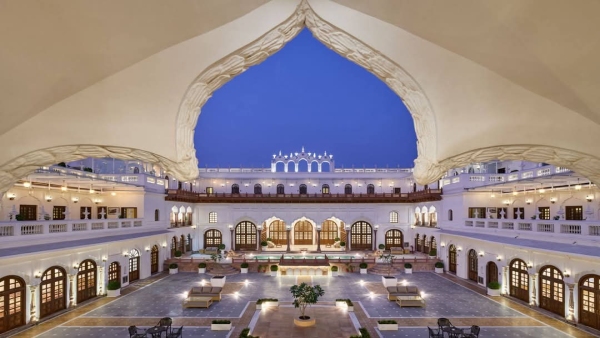 126 year old Sadar Manzil now as heritage hotel CM Mohan Yadav inaugurated for GIS