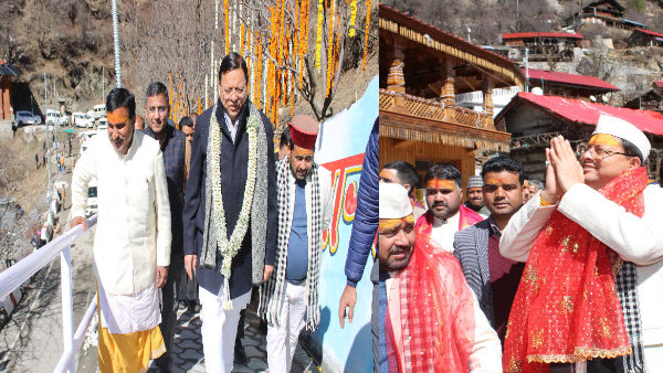 CM Pushkar Singh Dhami reached Harshil-Mukhwa took update on PM Modi proposed visit know what said