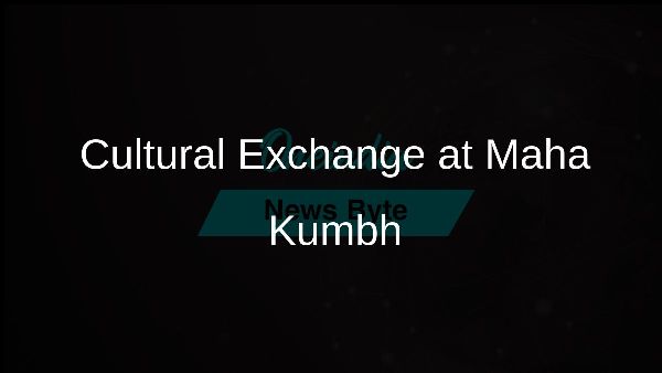 Cultural Exchange at Maha Kumbh