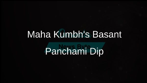 Maha Kumbhs Basant Panchami Dip