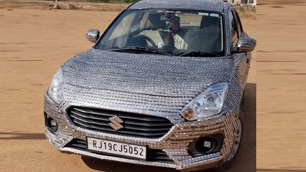 One-Rupee Coins on Car One-Rupee Coins on Car