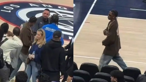 Rapper Travis Scott was mistakenly stopped