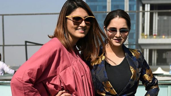 sania mirza and sister