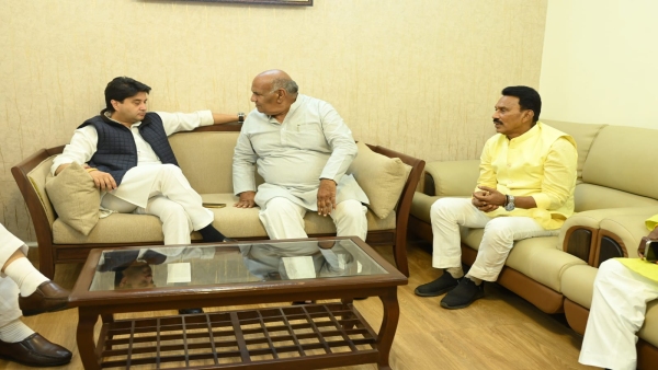 Minister Jyotiraditya Scindia visit excitement increased over election of state president