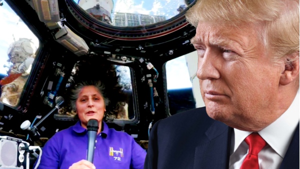 Donald Trump Sunita Williams