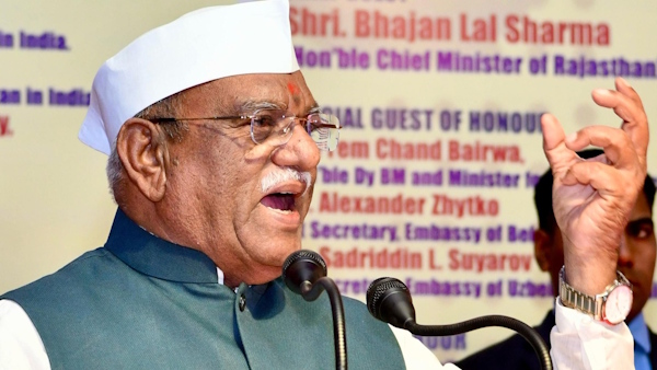 Rajasthan Governor Haribhau Bagde