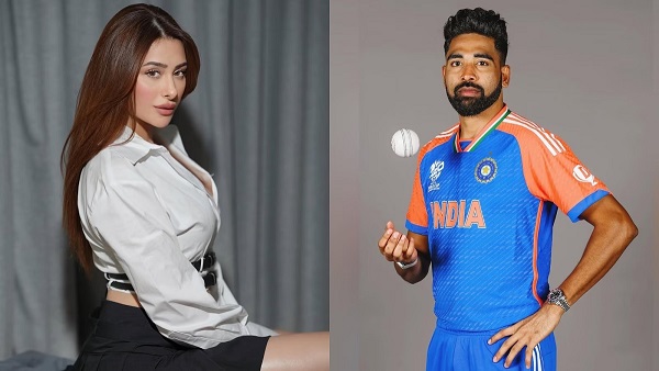 Mahira Sharma and Mohammad Siraj