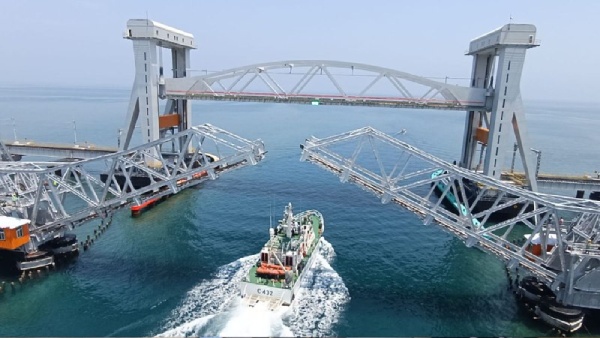 pamban bridge pamban bridge