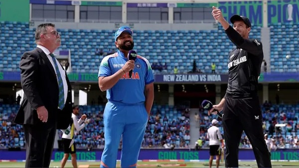 aaj ke match ka toss kaun jeeta india vs new zealand