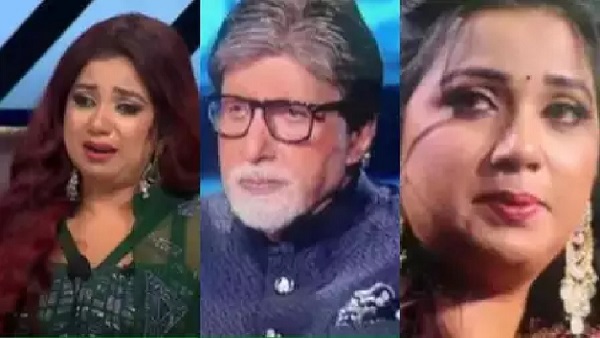Amitabh Bachchan and Shreya Ghoshal Amitabh Bachchan and Shreya Ghoshal