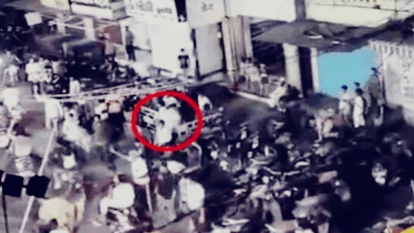 A new video of Mhow riots surfaced the incident happened from inside the mosque
