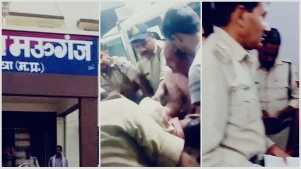 In Mauganj a tribal family held a young man hostage an incident happened when the police arrived to rescue him