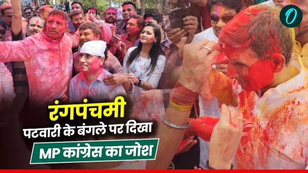 Congress unity was adorned with colours seen on Rangpanchami under leadership of Jeetu Patwari
