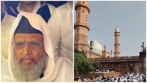 Eid-ul-Fitr After Namaz in Bhopal Shahar Qazi gave special advice protest and prayer for Palestine