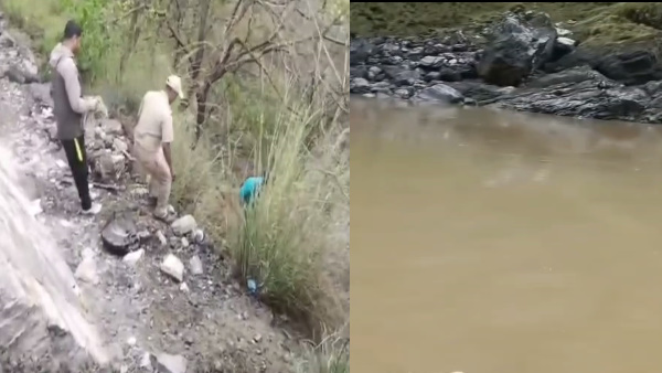 Road accident Devprayag car submerged Alaknanda family going attend a wedding ceremony 5 people