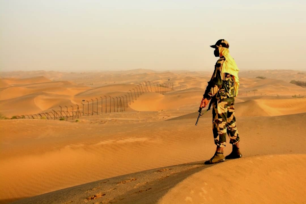 BSF Jawan Battle with Heat Waves