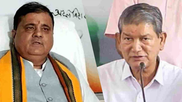 Former CM Harish Rawat raised questions about religious tourism system BJP President Mahendra Bhatt said something big