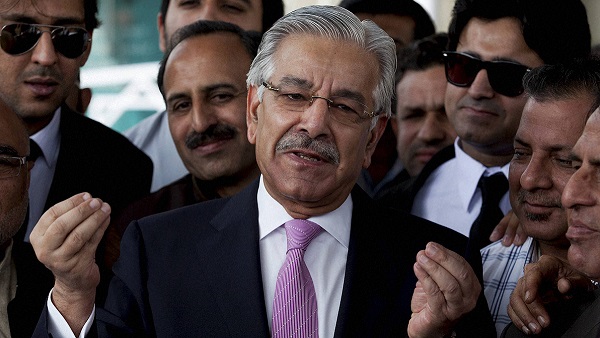 Pakistan s defence minister Khawaja Muhammad Asif