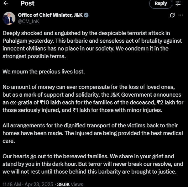 Fact Check of Pahalgam Attack Fact Check of Pahalgam Attack