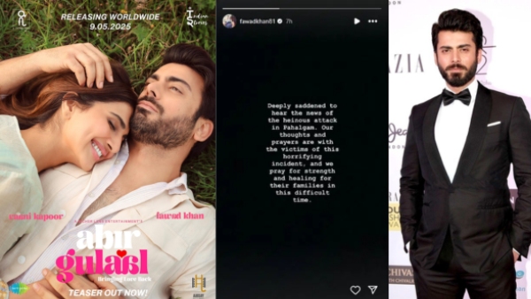 Fawad Khan Condemns On Pahalgam Attack