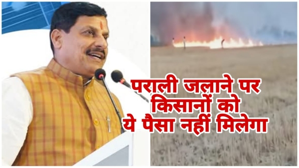 Now farmers will be deprived of MSP and CM Kisan Samman Nidhi for burning stubble in mp