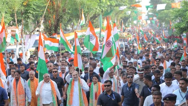 Amit Shah Tiranga Yatra